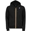 K-WAY FELPA FULL ZIP CON CAPPUCCIO ARNEL