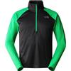 THE NORTH FACE MAGLIA MANICA LUNGA 1/2 ZIP RUN FLEECE