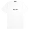 FRED PERRY T-SHIRT LOGO EMBROIDERED