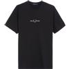 FRED PERRY T-SHIRT LOGO EMBROIDERED