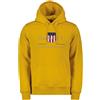 GANT FELPA CON CAPPUCCIO LOGO SHIELD
