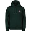 GANT FELPA CON CAPPUCCIO MEDIUM ARCHIVE SHIELD