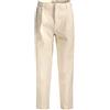 ROY ROGERS PANTALONI CHINO PINCES CROP MAEMI DONNA