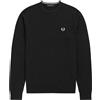 FRED PERRY MAGLIONE GIROCOLLO IN LANA E COTONE
