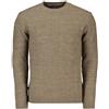 V2 MAGLIONE GIROCOLLO ARAN CON TOPPA