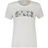 GUESS T-SHIRT SEQUINS LOGO DONNA