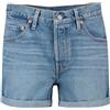 LEVI'S SHORT IN DENIIM 501 ROLLED DONNA