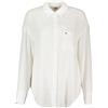 TOMMY JEANS CAMICIA OVER IN VISCOSA E LINO DONNA