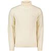 SUN 68 MAGLIONE DOLCEVITA IN LANA E CACHEMIRE TRECCIA