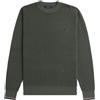 FRED PERRY MAGLIONE GIROCOLLO IN COTONE WAFFLE