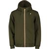 K-WAY FELPA FULL ZIP CON CAPPUCCIO RAINER SPACER
