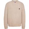 TOMMY JEANS MAGLIONE GIROCOLLO MAGLIA INTRECCIATA