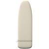 Laurastar Copriasse Universalcover Beige, Copriasse da Stiro Universale, 131cm x 55cm, 100% Cotone, Clip di Bloccaggio, Facile da Posizionare, Lavabile in Lavatrice, Design Unico