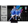 TCL C80 TV Mini LED 4K 50'' 50C809 144Hz Onkyo Google TV