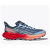 HOKA W SPEEDGOAT 5 real teal/papaya