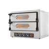 Resto Italia Forno pizza elettrico - N. 2+2 pizze - cm 74 x 60/74 x 60 h Trifase
