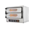 Resto Italia Forno pizza elettrico - N. 2+2 pizze - Cm 74 x 60/71.5 x 74 h Monofase