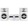 Panasonic SC-UX102E-W Sistema Stereo Mini, 300 W, Speaker a 2 Vie, Woofer da 13 cm, Ideale per Feste, Lettore CD, CD-R/R W, Riproduzione Wireless Bluetooth, USB, DAB/DAB+, Bianco