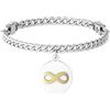 KIDULT Bracciale Kidult in Acciaio Infinito | Love Life - Symbols - 731965