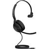 JABRA Cuffie con Filo, a Padiglione, con Microfono, Antirumore, USB-C Sovraurale, Ideali per Ufficio, colore Nero - 25089-899-899