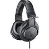 Audio Technica Cuffie con filo, ideali per ascoltare Musica, Colore Nero - ATH-M20x