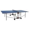 TENNIS TAVOLO PING PONG PROGRESS GARLANDO INTERNO BLU + 4 RACCHETTE + 6 PALLINE