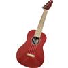 Fender Ukulele Zuma Concert California Coast Soprano Candy Apple Red Rosso