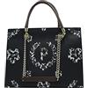 Pollini Borsa Shopping Day-si! Heritage Nero Leopardo