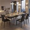 MIlani Home SEGIMERUS - tavolo da pranzo allungabile