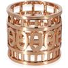 Hermès Pre-Owned - Anello a fascia Chaine D'Ancre in oro rosa 18kt - unisex - oro rosa 18kt - Taglia unica