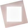 NOVECENTO Plafoniera LED moderno Bice New, rosa 31x5 cm, luce naturale NOVECENTO