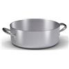 BALLARINI Pentola Casseruola Bassa in Alluminio 28 cm con 2 Manici - Serie 7000