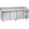 FORCAR-FREDDO G-PZ3600TN Banco refrigerato pizzeria a tre ante in acciaio inox