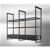 Elica OPENSUITESUPERIORBLF80 Cappa aspirante a isola 760 mm Classe Nero