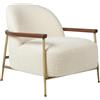 GUBI poltrona con braccioli SEJOUR LOUNGE CHAIR - 13127-BSM-AW-B