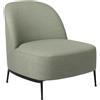 GUBI poltrona SEJOUR LOUNGE CHAIR - 13124-BM-B
