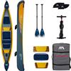 AQUA MARINA Canoa AQUA MARINA Tomahawk AIR-C modello 2024 - canoa gonfiabile 3 posti - opzione: 2 pagaie per canoa fibra di vetro