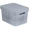 CURVER INFINITY Contenitore traforato da 17 l con coperchio grigio chiaro