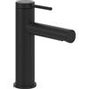 Villeroy & Boch Loop & Friends rubinetteria lavabo, senza piletta di scarico, miscelatore lavabo a risparmio idrico, altezza bocca di erogazione 106mm, rotondo, nero opaco