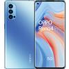 OPPO Reno4 Pro Smartphone 5G, 172g, Display 6.5 FHD+ AMOLED, 3 Fotocamere 48MP, RAM 12GB + ROM 256GB non Espandibile, Batteria 4000mAh, Ricarica Super, Dual Sim, [Versione Italiana], Galactic Blue