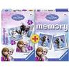 Ravensburger 22311 4 - Frozen Multipack, 3 Puzzle + 1 Memory