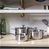 KitchenAid Set di 5 pezzi Batteria di pentole in acciaio Inox