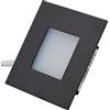 NAKA24 Opera 120 set led per bagno con lavabo in MDF bianco lucido