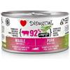 Generico Disugual Vegetable Umido Cane Cani Dog Al Gusto Maiale Con Piselli. 12 LATTINE DA 150g CADAUNO