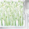 Spirella Tenda da Doccia Poliestere BAMBUS 180x200 cm Verde