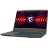 MSI Thin 15 B13UC-2059XIT Intel® Core™ i7 i7-13620H Computer portatile 39,6 cm (15.6") Full HD 16 GB DDR4-SDRAM 512 GB SSD NVIDIA GeForce RTX 3050 Wi-Fi 6E (802.11ax) FreeDOS Grigio