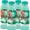 Garnier Fructis Shampoo Hair Food Aloe Vera Azione Idratante per Capelli da Normali a Secchi Formula Detergente Vegana che Non Appesantisce con Ingredienti 96% di Origine Naturale - 4 Flaconi da 350ml