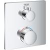 Grohe Grohtherm rubinetto doccia da incasso con termostatico, 24078000, Grohtherm cromo [Rubinetteria Bagno > Rubinetteria Doccia]