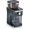 GRAEF. GRAEF CM252 - Macinacaffè elettrico, macinino rimovibile, 17 livelli di macinatura, interruttore di avvio/arresto illuminato, 130 W, nero