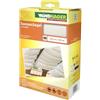 Windhager Tenda Vela Parasole per tendicorda, Protezione Solare, pergola o Giardino d'inverno, 420 x 140 cm, Bianco, 10872